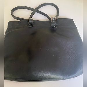 M0851 leather bag. 16X13  can go at least 11 inches wide